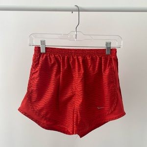 Nike Running Shorts (Red & Black)